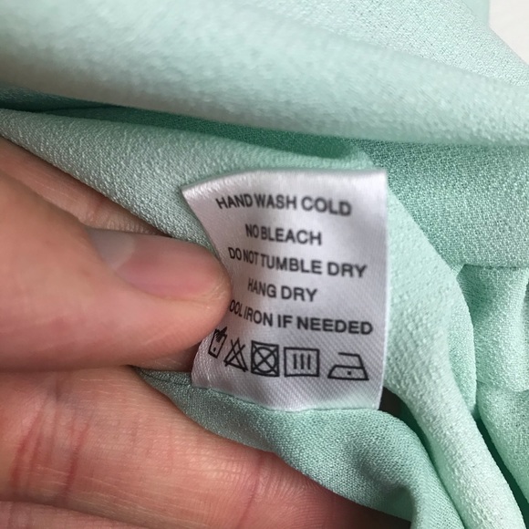 Superdown Revolve Mint Valery Lace Up Mini Dress - Picture 12 of 15